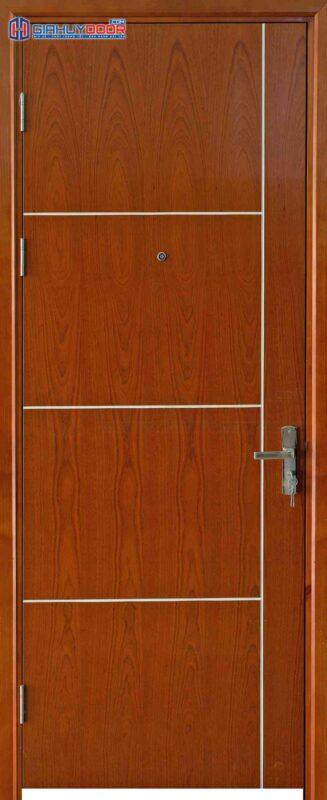 Cửa gỗ cao cấp MDF Veneer P1R4b Cam xe