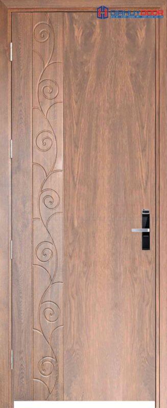 Cửa gỗ công nghiệp MDF Veneer phu pvc