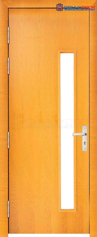 Cửa gỗ công nghiệp MDF Veneer P1G1 soi