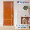 Cửa gỗ công nghiệp MDF Veneer P1R4-xoan dao