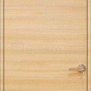 Cửa gỗ chống cháy GCC MDF Laminate van ngang