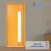 Cửa gỗ chống cháy GCC MDF Veneer P1G1 soi