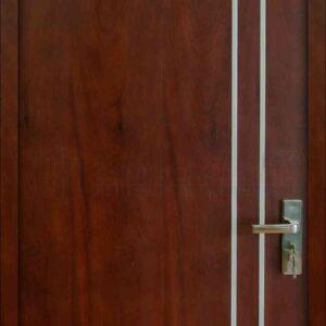 Cửa gỗ chống cháy GCC MDF Veneer P1R2 Cam xe