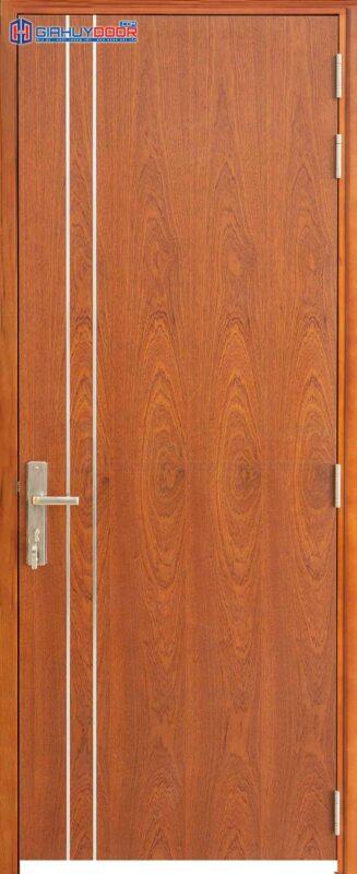 Cửa gỗ chống cháy GCC MDF Veneer P1R2 Xoan dao