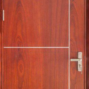 Cửa gỗ chống cháy GCC MDF Veneer P1R4 Cam xe