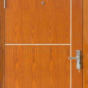 Cửa gỗ chống cháy GCC MDF Veneer P1R5 xoan dao