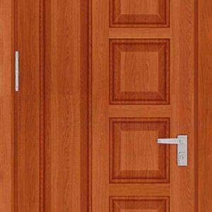 Cửa gỗ công nghiệp HDF Veneer 6B sapele (1)
