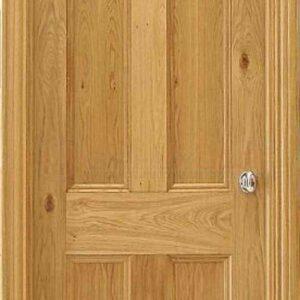 Cửa gỗ tự nhiên GTT 4A soi