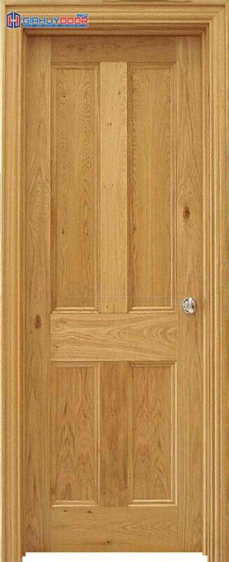 Cửa gỗ tự nhiên GTT 4A soi