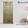 Cửa gỗ tự nhiên GTT 6A soi
