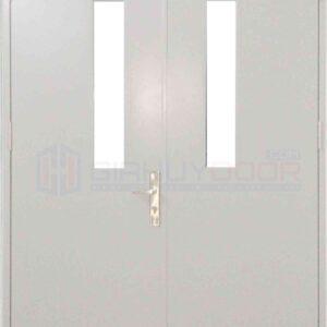 Cửa thép chống cháy TCC 2P1G2