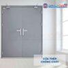 Cửa thép chống cháy TCC 2P dung 2 tay nam cua
