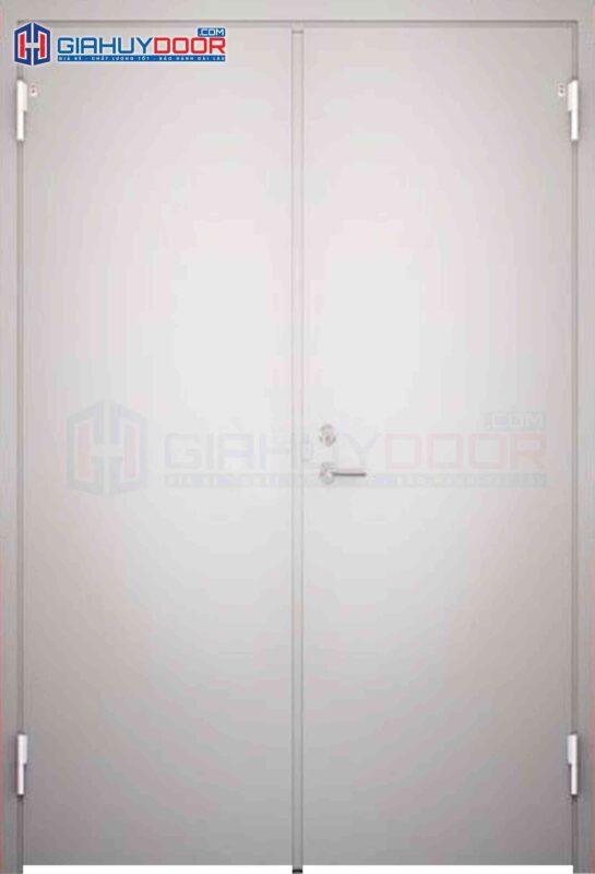 Cửa thép chống cháy TCC 2P tay nam cua
