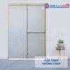 Cửa thép chống cháy TCC 2P thanh thoat hiem don