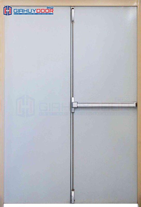 Cửa thép chống cháy TCC 2P thanh thoat hiem don