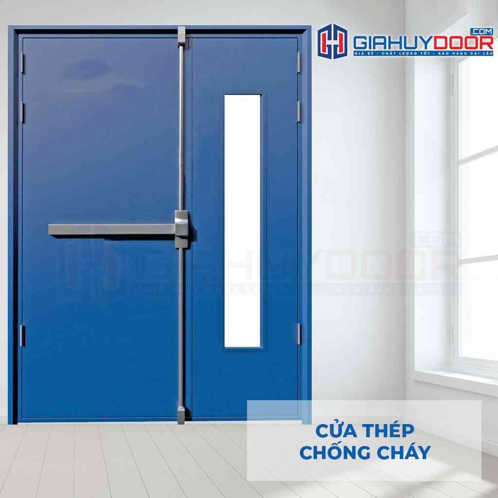 Cua thep chong chay 2P1G1 xanh duong.png Cửa thép chống cháy TCC 2P1G1 xanh duong