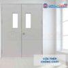 Cửa thép chống cháy TCC 2PG2 khoa coc