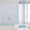 Cửa thép chống cháy TCC 3P canh nho lon cho nha xuong