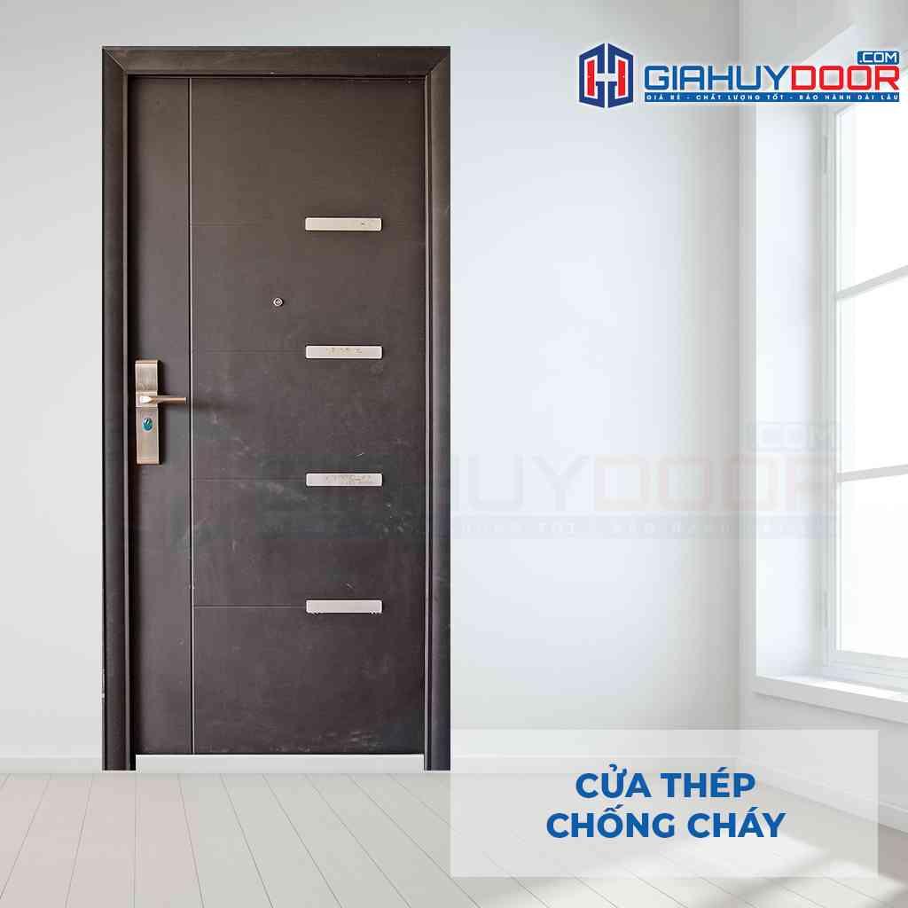 Cua thep chong chay P1 den.png Cửa thép chống cháy TCC P1 den