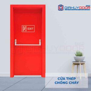 Cửa thép chống cháy TCC P1 thanh thoat hiem day