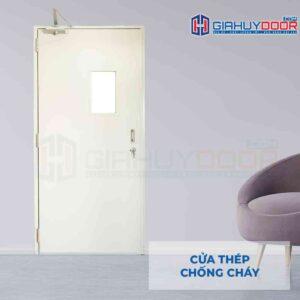 Cửa thép chống cháy TCC P1G1 kinh chong chay (2)