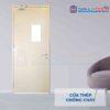 Cửa thép chống cháy TCC P1G1 kinh cuong luc