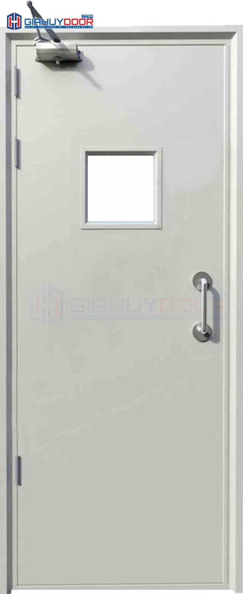 Cua thep chong chay P1G1 tay co thuy luc.png Cửa thép chống cháy TCC P1G1 tay co thuy luc