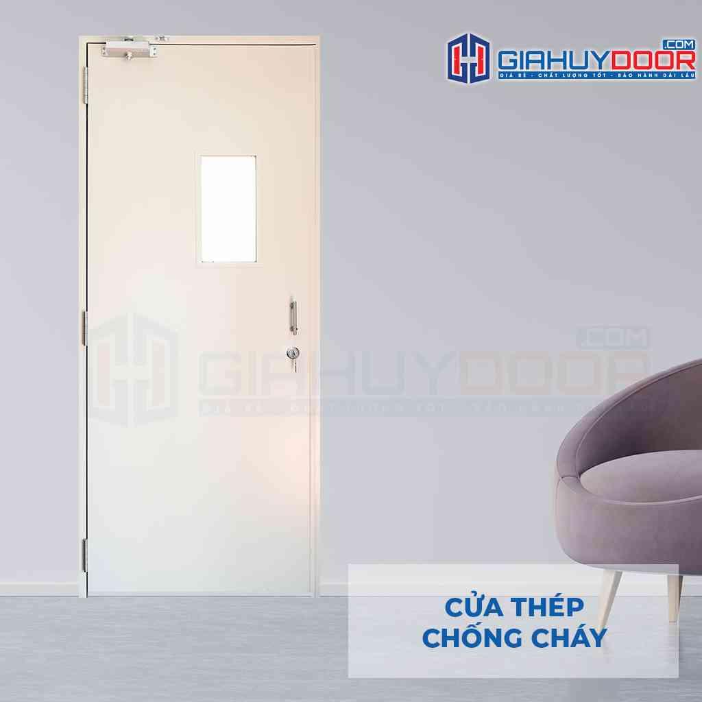 Cua thep chong chay P'1G1 trang.png Cửa thép chống cháy TCC P1G1 trang