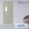 Cửa thép chống cháy TCC P1G1 xam thanh thoat hiem