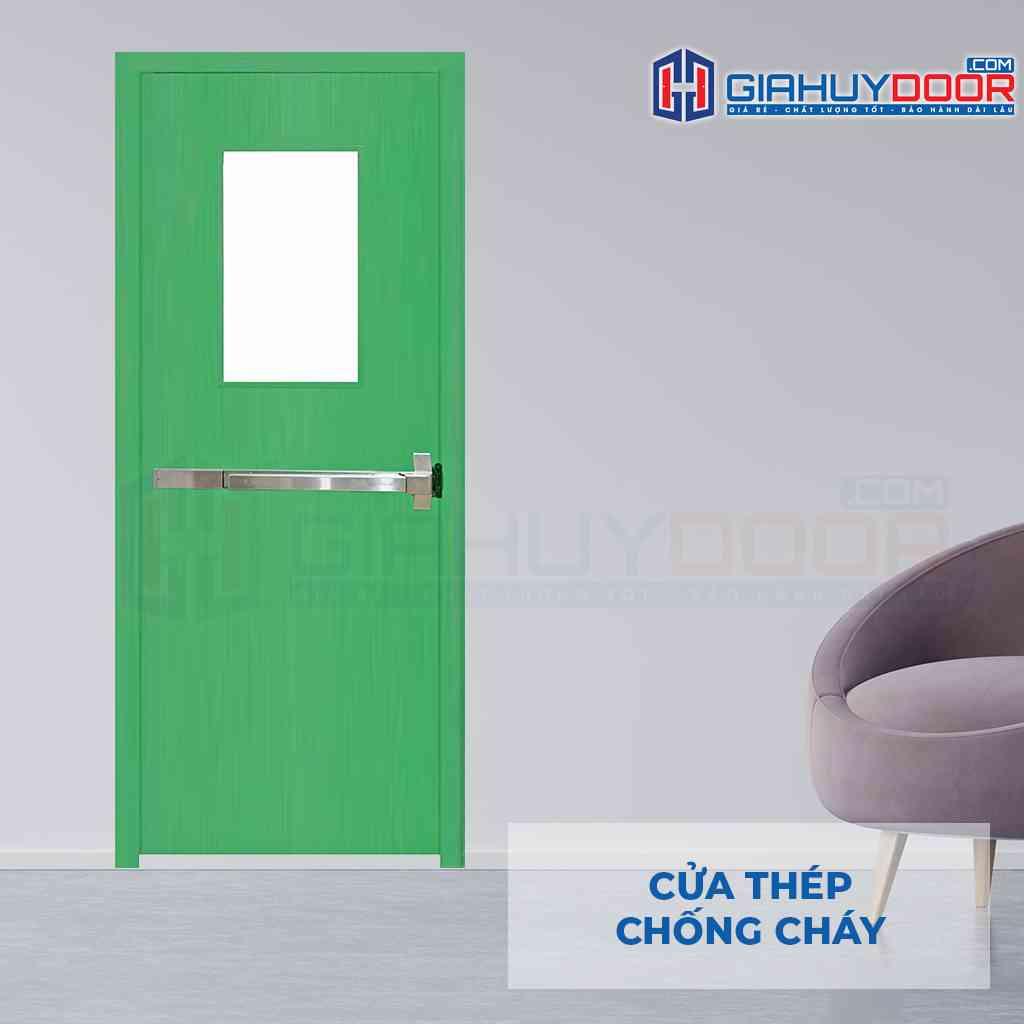 Cua thep chong chay P1G1 xanh thoan thoat hiem.png Cửa thép chống cháy TCC P1G1 xanh thanh thoat hiem