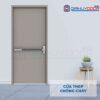 Cửa thép chống cháy TCC P1G1 xanh duong
