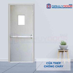 Cửa thép chống cháy TCC Cua thep chong chay mau thong dung 2