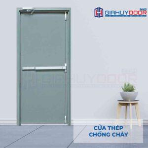 Cửa thép chống cháy TCC Cua thep chong chay mau thong dung 3