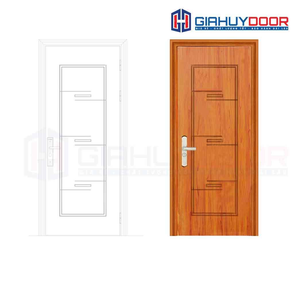 GS1H17 mau vang.png Cửa thép vân gỗ GHD GS1H17 mau vang