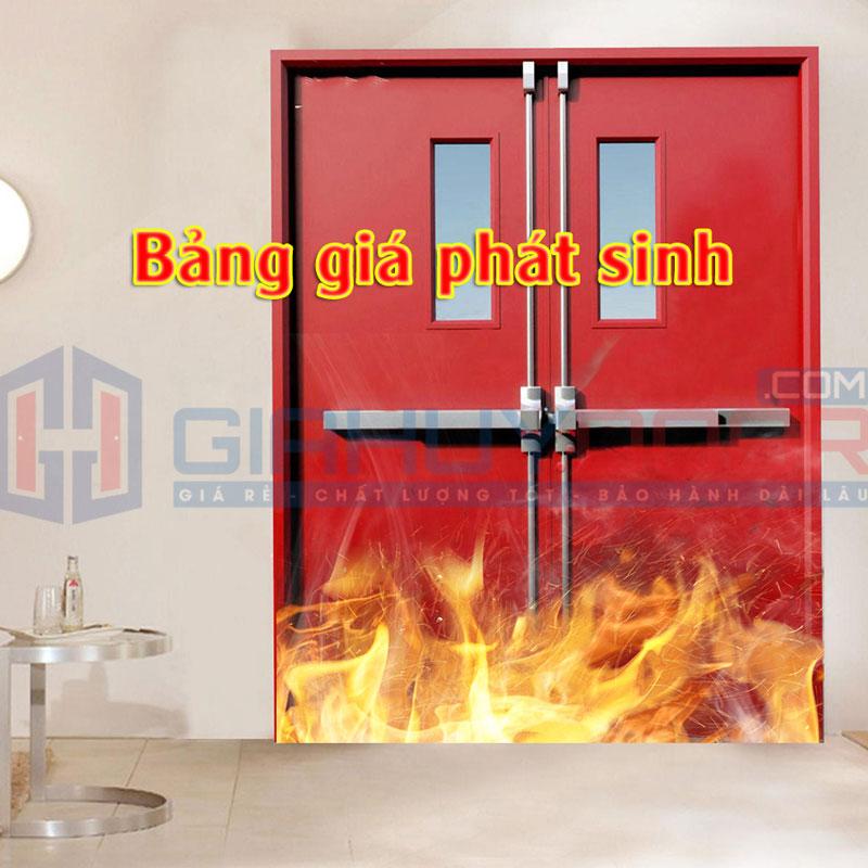 Bảng giá phát sinh các hạn mục Bảng giá phát sinh các hạn mục