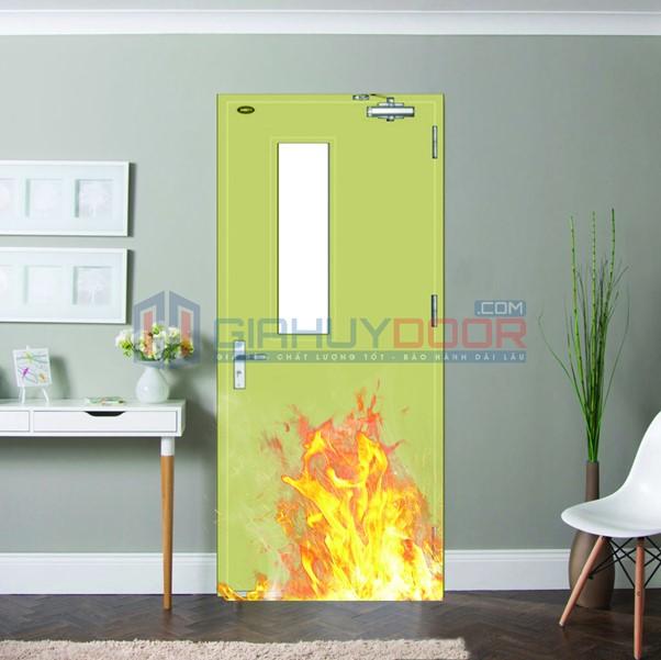Cửa thép chống cháy được sử dụng phổ biến nhiều nơi: Cửa thép chống cháy được sử dụng phổ biến nhiều nơi: