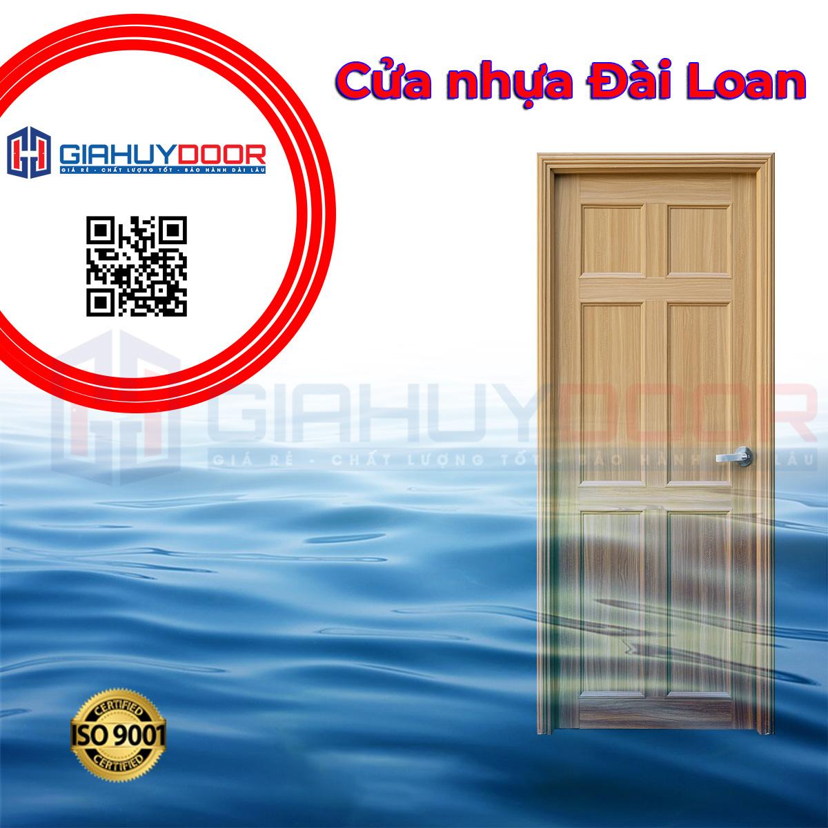 Mẫu cửa nhựa chống nước cao cấp Đài Loan