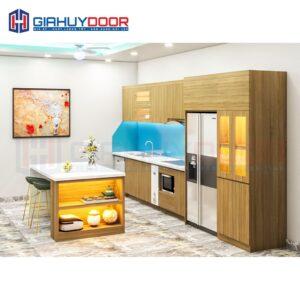 Nội thất nhà bếp chữ I Full trần