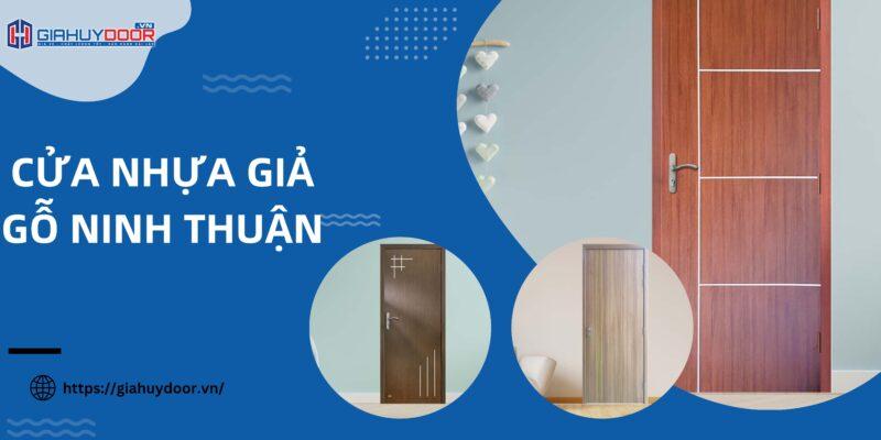 cửa nhựa giả gỗ ninh thuận