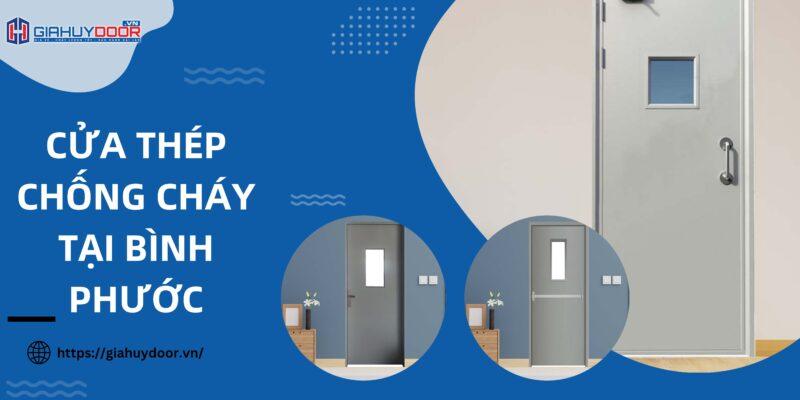 Cửa Thép Chống Cháy Tại Bình Phước