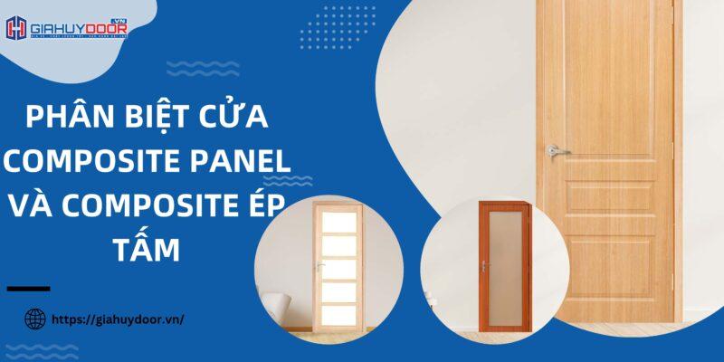 Cửa Composite Panel Và Composite Ép Tấm