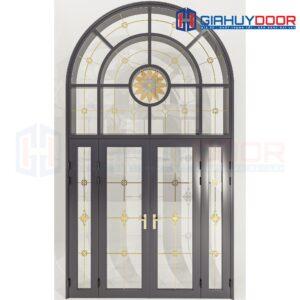 Cửa Nhôm Vân Gỗ SGD-CNVG-16