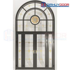 Cửa Nhôm Vân Gỗ SGD-CNVG-24