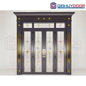 Cửa Nhôm Vân Gỗ SGD-CNVG-35