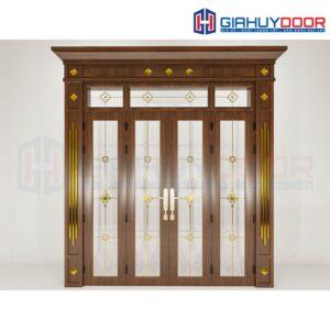 Cửa Nhôm Vân Gỗ SGD-CNVG-37