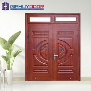 Cửa Thép Vân Gỗ SGD-KM.TVG-2C-18