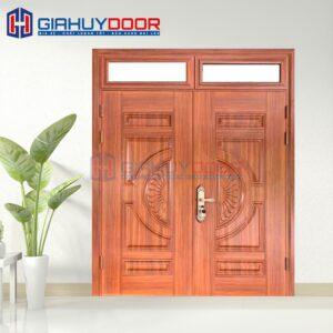 Cửa Thép Vân Gỗ SGD-KM.TVG-2C-8