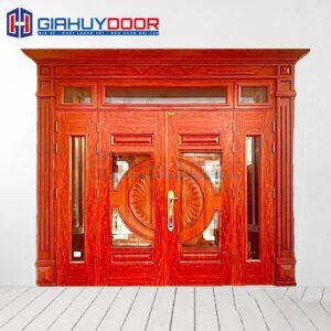 Cửa Thép Vân Gỗ SGD-KM.TVG-4C.18
