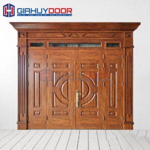 Cửa Thép Vân Gỗ SGD-KM.TVG-4C.28