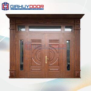 Cửa Thép Vân Gỗ SGD-KM.TVG-4C.35n.